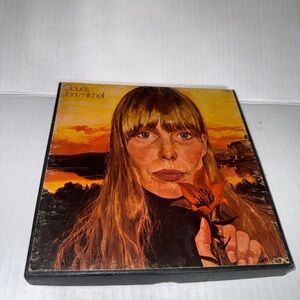 Joni Mitchell CLOUDS 7" Cine Reel-To-Reel 3 ¾ ips 4-Track Stereo Estate Item